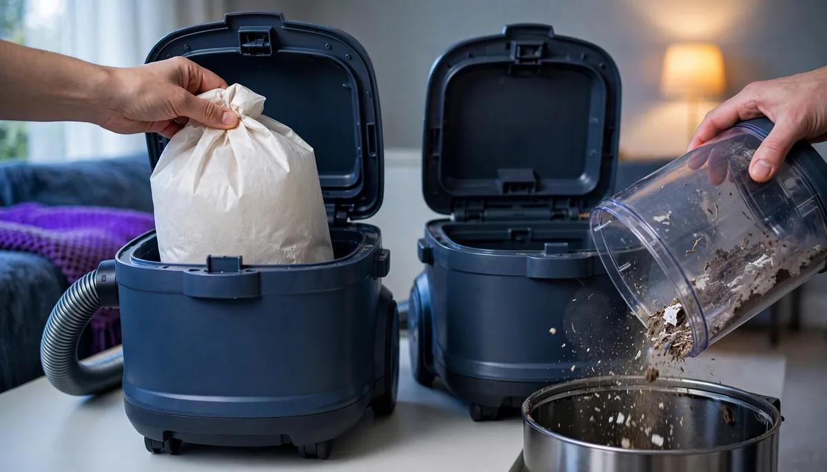 Aspirateur avec ou sans sac : lequel choisir ?