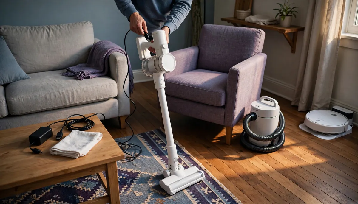 Quel chargeur choisir pour son aspirateur sans fil ?