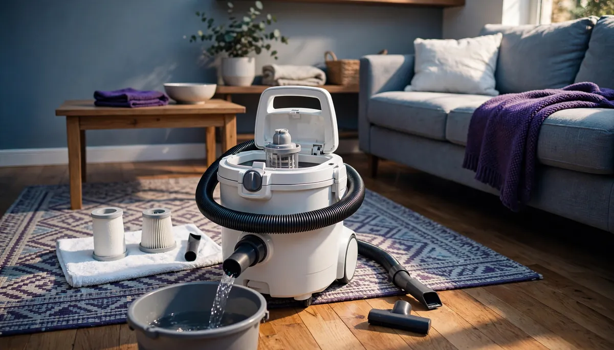 Comment utiliser un aspirateur eau et poussière ?