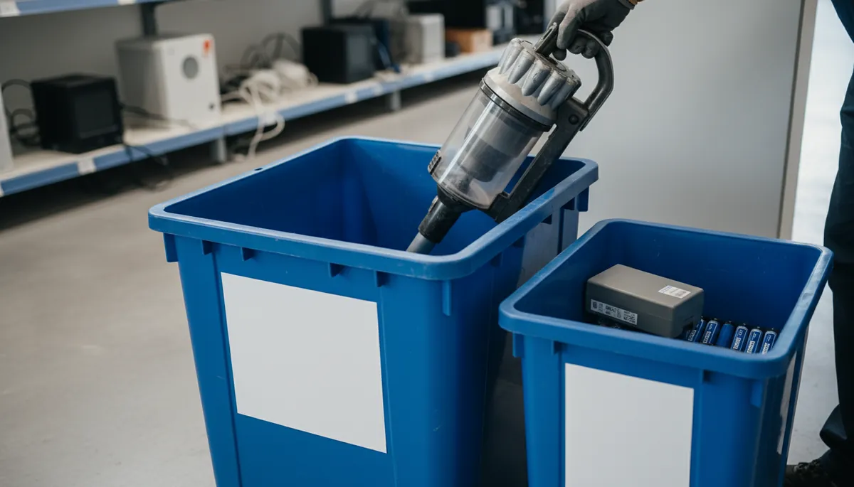Le recyclage d'un aspirateur : où et comment s'en débarrasser ?